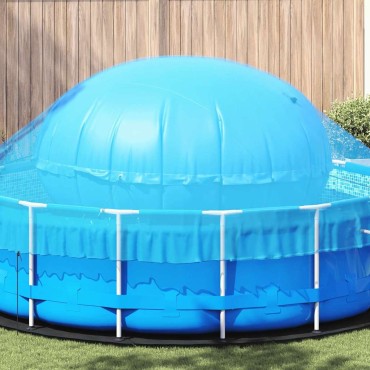 vidaXL Χειμερινό Μαξιλάρι Πισίνας Μπλε Ø 310 x 180 εκ PVC