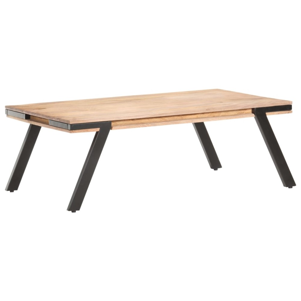 vidaXL Τραπεζάκι Σαλονιού 114x65x40cm από Μασίφ Ξύλο Μάνγκο 1 τεμ.