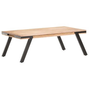 vidaXL Τραπεζάκι Σαλονιού 114x65x40cm από Μασίφ Ξύλο Μάνγκο 1 τεμ.