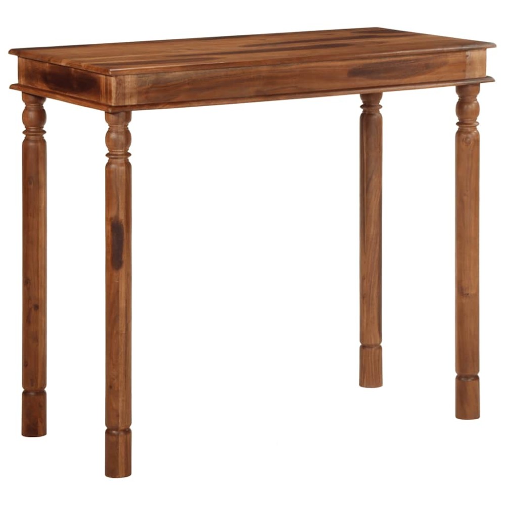vidaXL Τραπέζι Μπαρ 120x60x107cm Ακακία από Μασίφ Ξύλο 1 τεμ.
