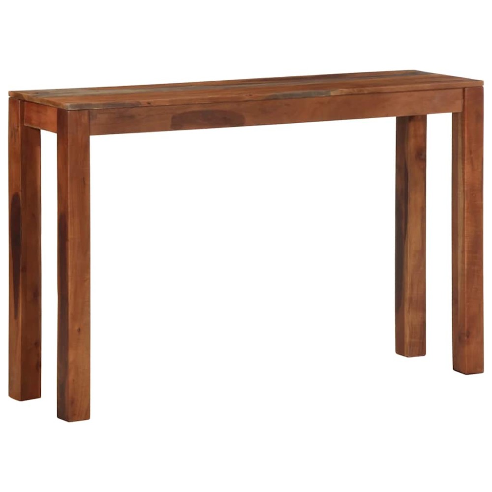 vidaXL Τραπέζι κονσόλας 120x30x76cm μασίφ ξύλο ακακίας