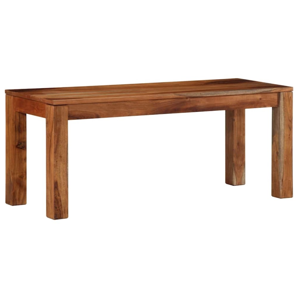 vidaXL Πάγκος Μασίφ Ξύλο Ακακία 110x40x45cm 1 τεμ.