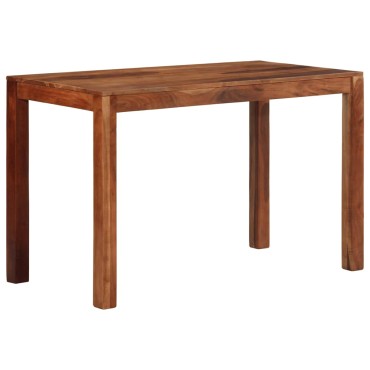 vidaXL Τραπεζαρία 120x60x76cm από Μασίφ Ξύλο ακακίας 1 τεμ.