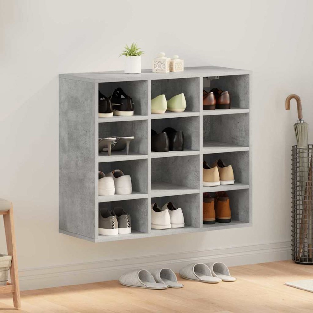 vidaXL Ντουλάπα Παπουτσιών 77,5x30x67cm Επεξεργασμένο Ξύλο