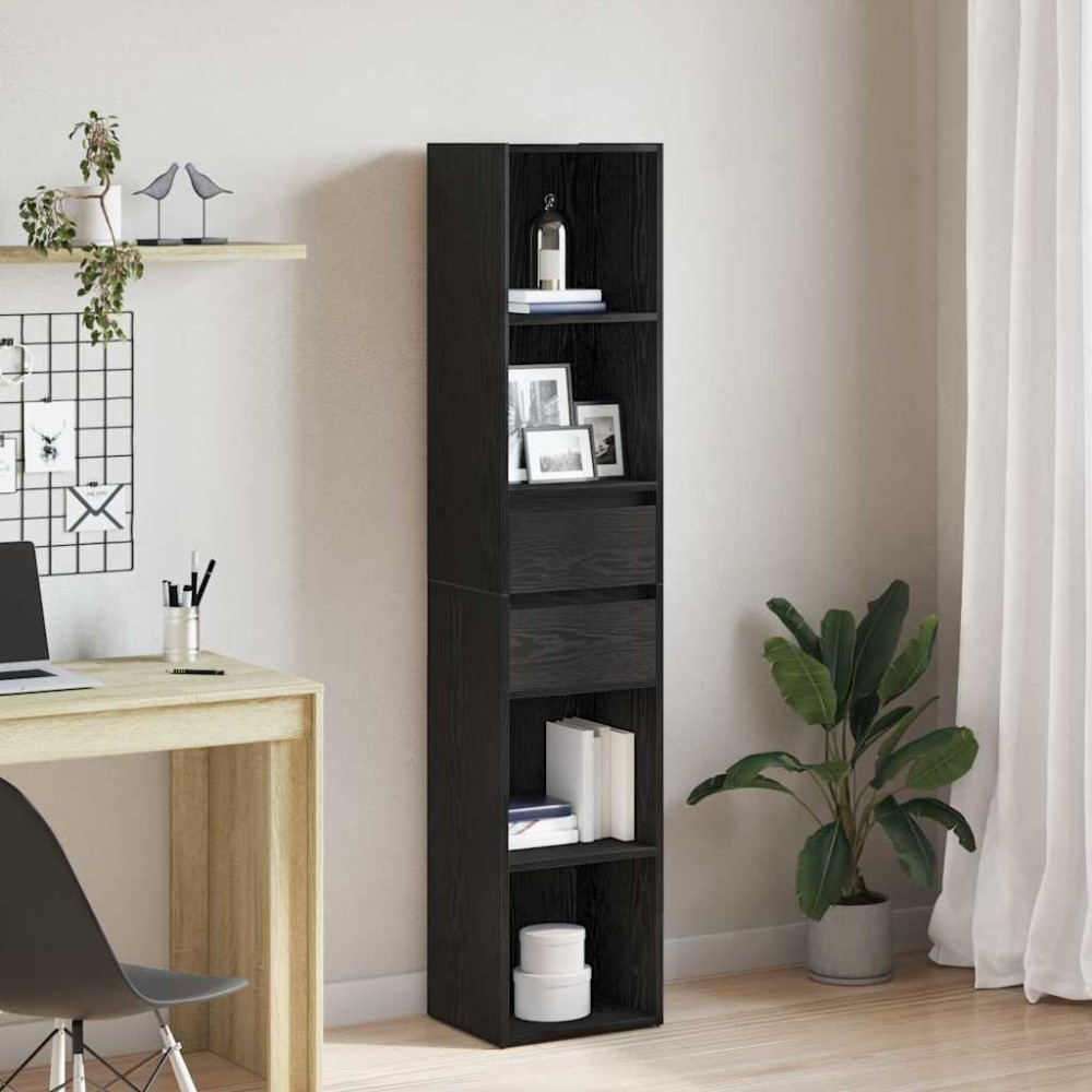 vidaXL Βιβλιοθήκη 4 επιπέδων 36x30x171cm Επεξεργασμένο Ξύλο 1 τεμ.