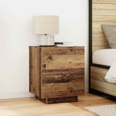 vidaXL Κομοδίνο 2 τεμ. Παλιό ξύλο 45x40x55cm Επεξεργασμένο Ξύλο
