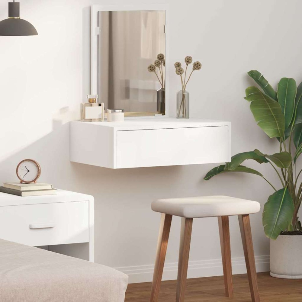 vidaXL Τραπέζι περιποίησης Λευκό 60x40x70cm Επεξεργασμένο Ξύλο