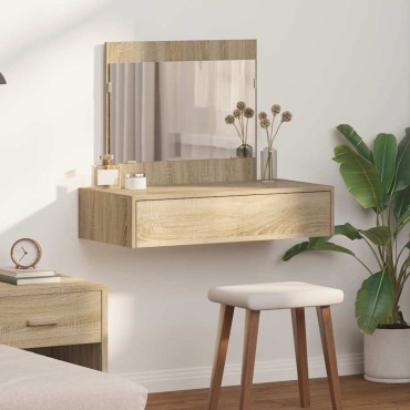 vidaXL Τραπέζι περιποίησης Καφέ 83x40x70cm Επεξεργασμένο Ξύλο