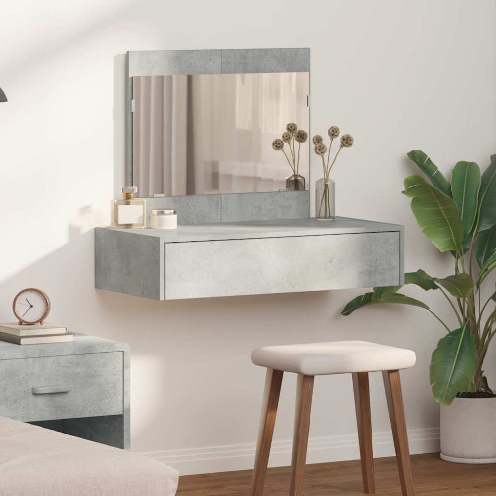 vidaXL Τραπέζι περιποίησης Γκρι 83x40x70cm Επεξεργασμένο Ξύλο