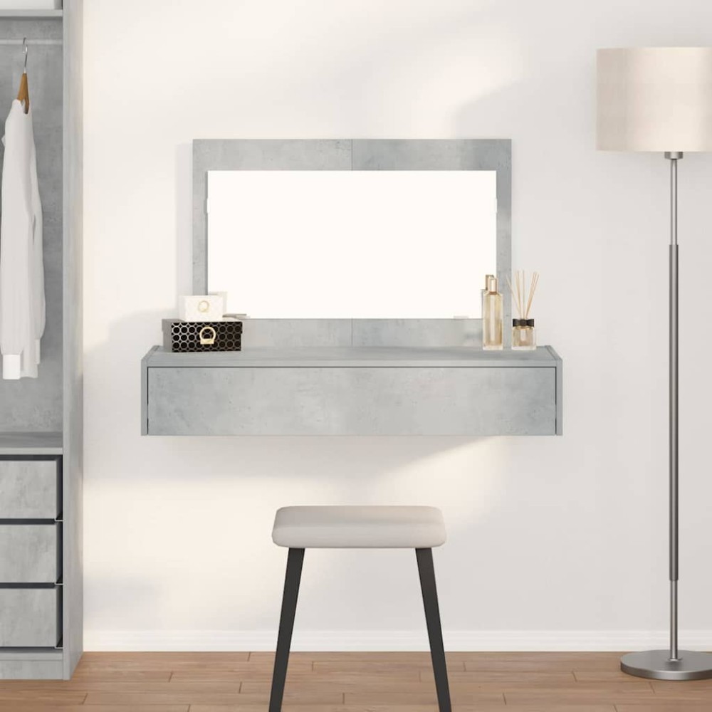 vidaXL Τραπέζι περιποίησης Γκρι 100x40x70cm Επεξεργασμένο Ξύλο