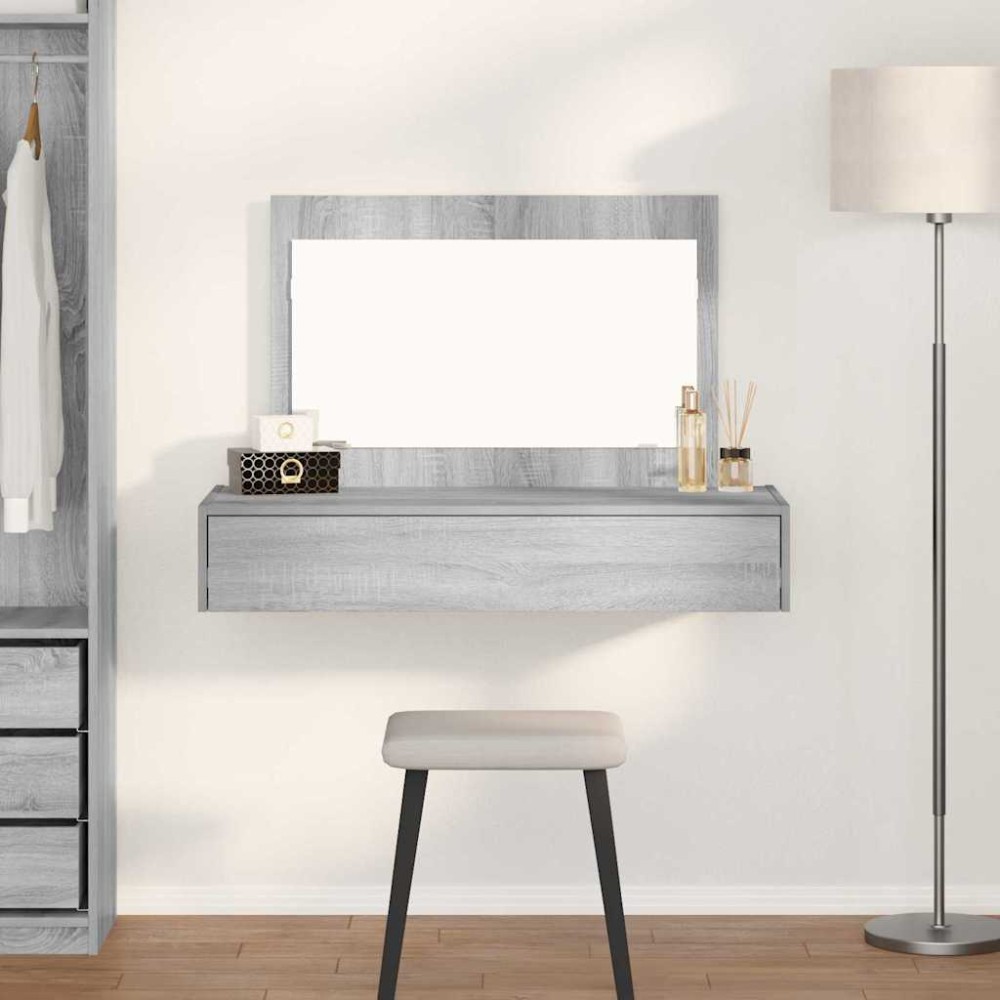 vidaXL Τραπέζι περιποίησης Γκρι 100x40x70cm Επεξεργασμένο Ξύλο