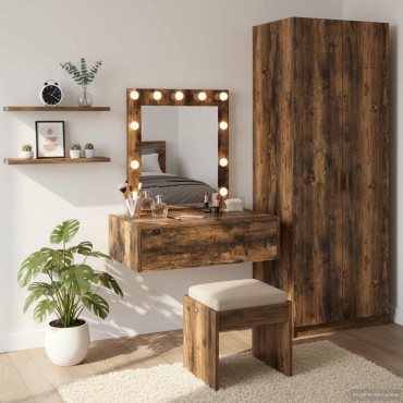 vidaXL Τραπέζι περιποίησης Καφέ 60x40x70cm Επεξεργασμένο Ξύλο