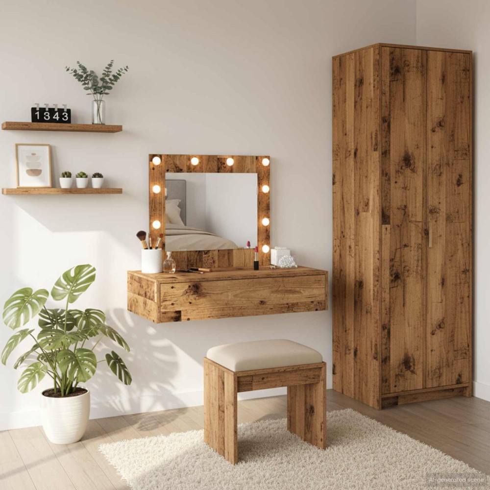 vidaXL Τραπέζι περιποίησης Καφέ 83x40x70cm Επεξεργασμένο Ξύλο