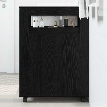 vidaXL Σετ Επίπλων Μπάνιου 65x23x87cm Επεξεργασμένο ξύλο