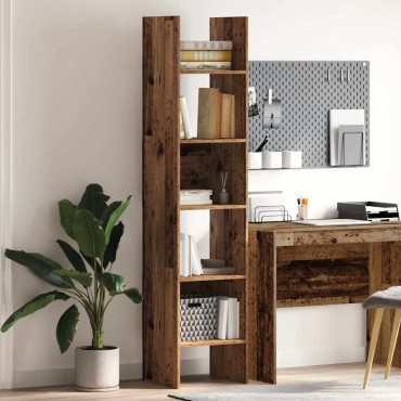 vidaXL Βιβλιοθήκη 5 επιπέδων 40x35x180cm Επεξεργασμένο Ξύλο 1 τεμ.