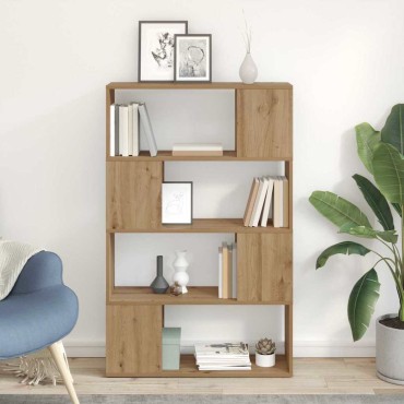 vidaXL Σετ επίπλου τηλεόρασης 80x24x125cm Καφέ Επεξεργασμένο Ξύλο
