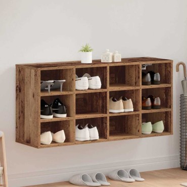 vidaXL Ντουλάπα Παπουτσιών 103x30x51cm Επεξεργασμένο Ξύλο