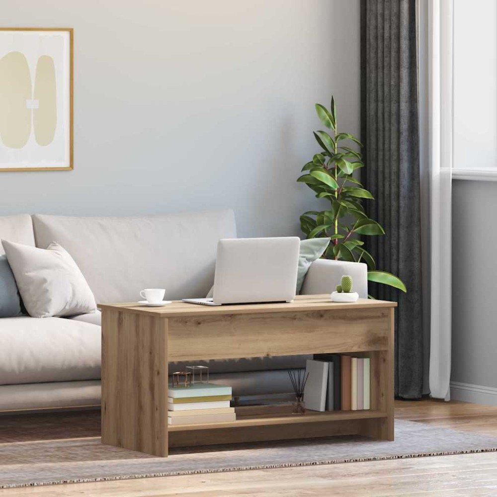 vidaXL Τραπεζάκι σαλονιού Artisan Oak 80x50,5x41,5 εκ 1 τεμ.