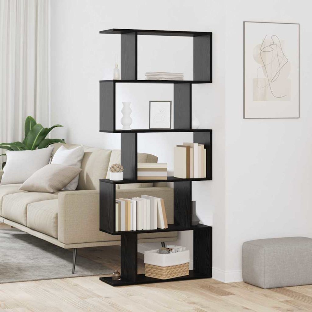 vidaXL Βιβλιοθήκη 5 επιπέδων 70x24x161cm Επεξεργασμένο Ξύλο 1 τεμ.