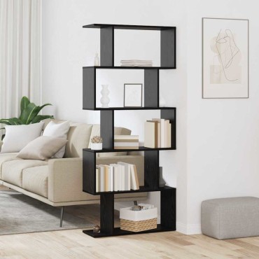 vidaXL Βιβλιοθήκη 5 επιπέδων 70x24x161cm Επεξεργασμένο Ξύλο 1 τεμ.