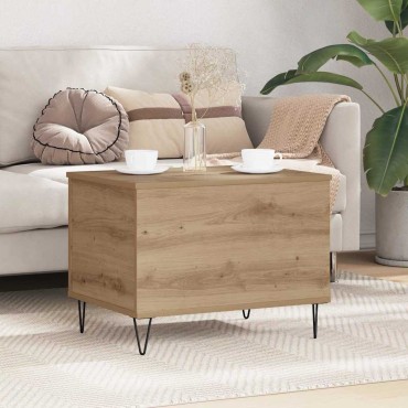 vidaXL Τραπεζάκι σαλονιού Artisan Oak 60x44,5x45 εκ 1 τεμ.