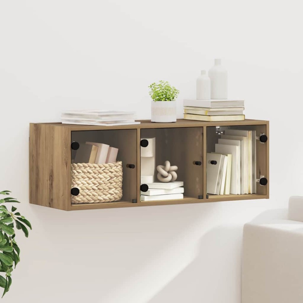 vidaXL Ντουλάπα Τοίχου 102x37x35cm Επεξεργασμένο Ξύλο Artisan Oak 1 τεμ.