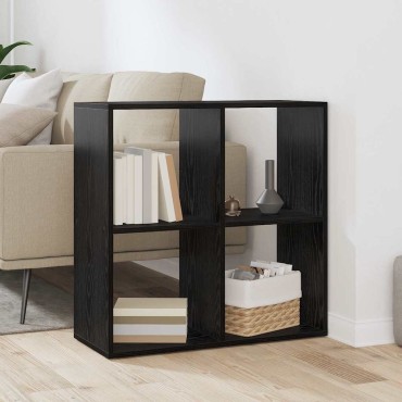 vidaXL Βιβλιοθήκη 4 επιπέδων 69,5x29x69,5cm Επεξεργασμένο Ξύλο 1 τεμ.