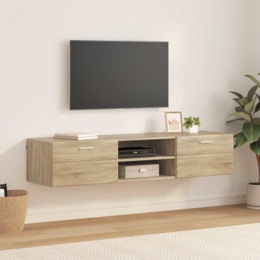 vidaXL Ξύλινο Ντουλάπι 150x39x30cm Δρύς Sonoma Επεξεργασμένο Ξύλο