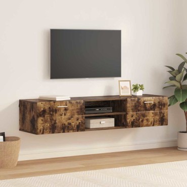 vidaXL Ξύλινο Ντουλάπι 150x39x30cm Καπνιστό Δρύς