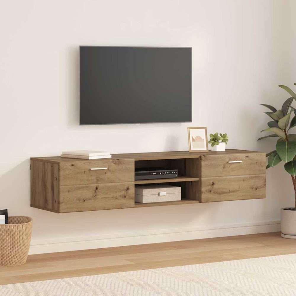 vidaXL Ξύλινο Ντουλάπι 150x39x30cm Artisan Oak Επεξεργασμένο Ξύλο