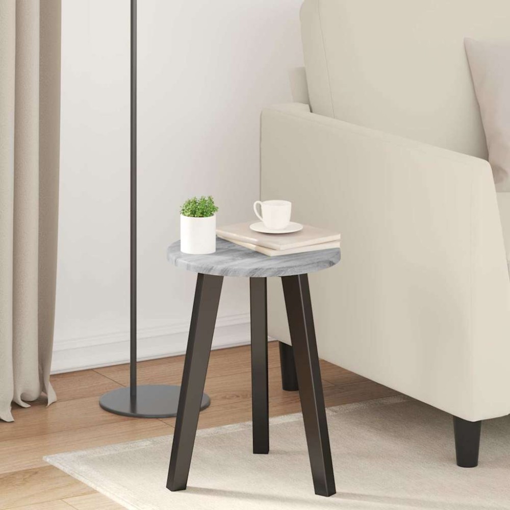 vidaXL Καπάκι τραπεζιού 30x1,5cm Γύρος Επεξεργασμένο Ξύλο