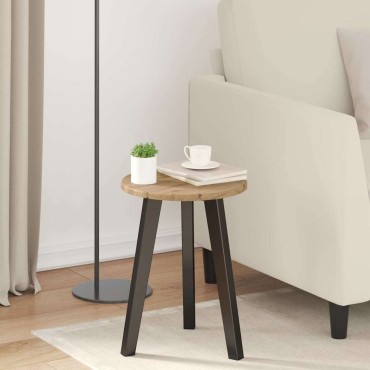 vidaXL Καπάκι τραπεζιού 30x1,5cm Γύρος Επεξεργασμένο Ξύλο