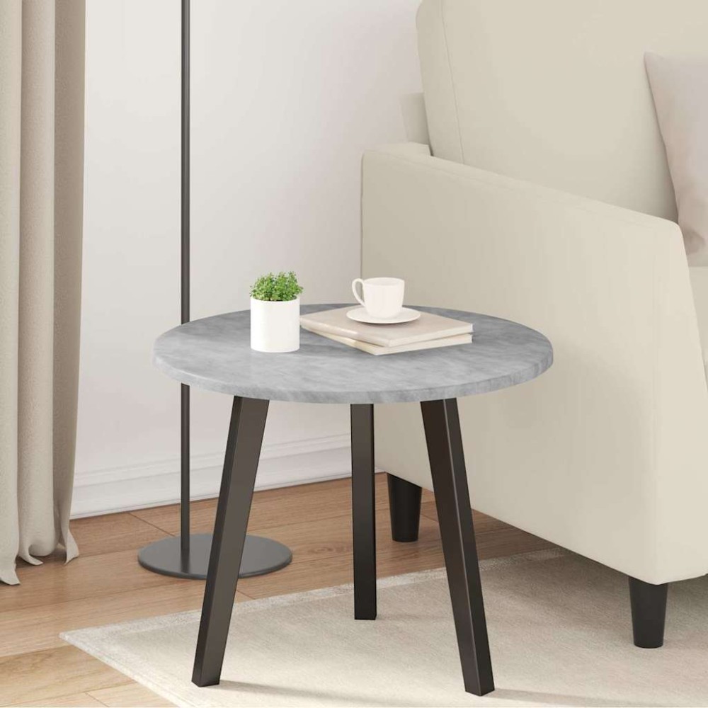 vidaXL Καπάκι τραπεζιού 50x1,5cm Γύρος Επεξεργασμένο Ξύλο