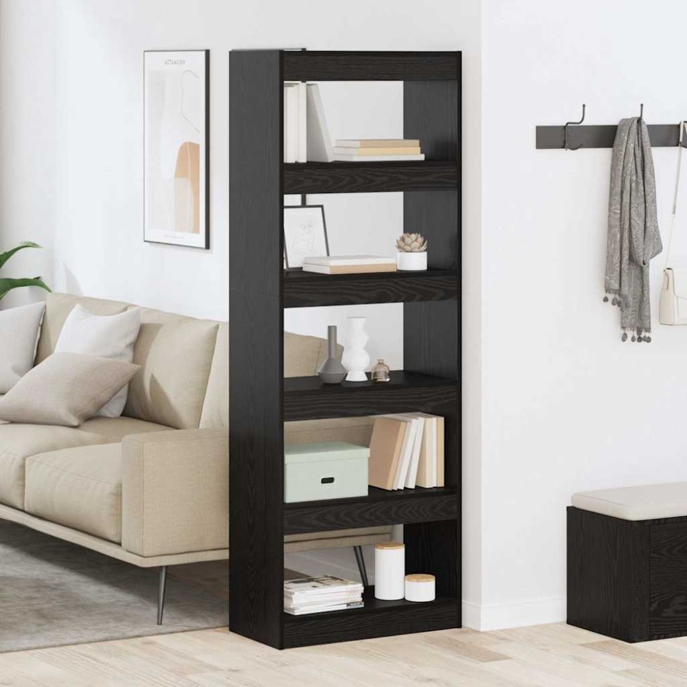 vidaXL Βιβλιοθήκη 5 επιπέδων 60x30x166cm Επεξεργασμένο Ξύλο 1 τεμ.