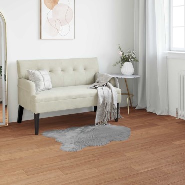 vidaXL Χαλί από τεχνητό πρόβειο δέρμα TAFALLA Γκρι 50x80cm