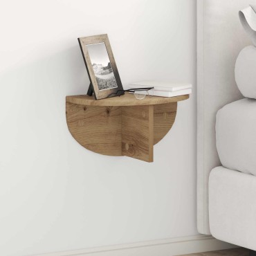 vidaXL Ράφι Τοίχου Επιτοίχιο Artisan Oak 38x19x19 εκ 1 τεμ.