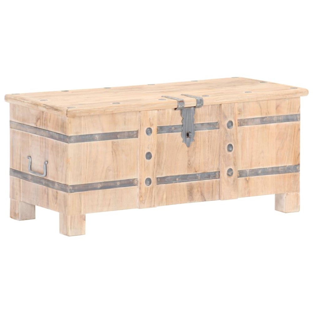 vidaXL Μπαούλο 90x40x40cm από Μασίφ Ξύλο Ακακίας 1 τεμ.