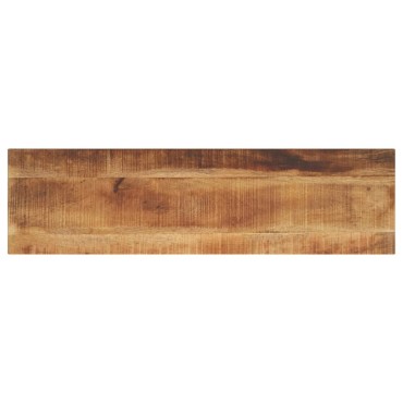 vidaXL Επιφάνεια Τραπεζιού Ορθογώνια 110x40x2,5cm Μασίφ Ξύλο Μάνγκο 1 τεμ.