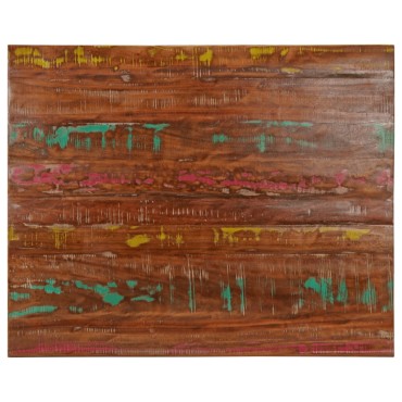 vidaXL Επιφάνεια Τραπεζιού Ορθογώνια 100x80x3,8cm Ανακυκλωμένο Ξύλο 1 τεμ.