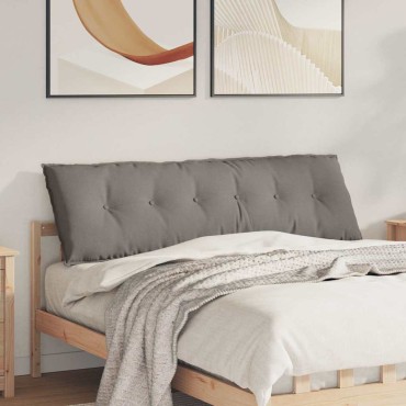 vidaXL Μαξιλάρι Πλάτης Taupe 160 x 19 x 50 εκ ύφασμα