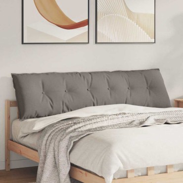 vidaXL Μαξιλάρι Πλάτης Taupe 180 x 19 x 50 εκ ύφασμα