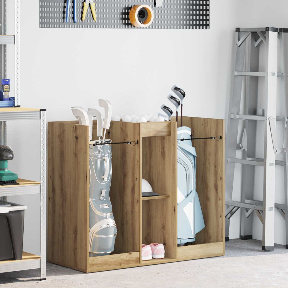 vidaXL Ντουλάπι Γκολφ Μονόχρωμο Artisan Oak 102 x 45 x 85,5 εκ