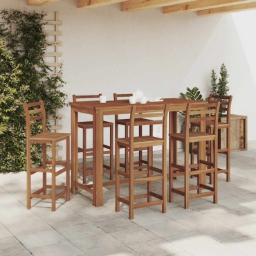 vidaXL Τραπέζι Μπαρ 150x70x105cm από Μασίφ Ξύλο Ακακίας 1 τεμ.