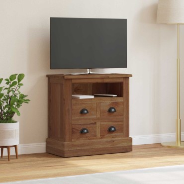 vidaXL Ντουλάπι αποθήκευσης Φυσικό 60x30x60cm Στερεό Ξύλο Τίκ 1 τεμ.