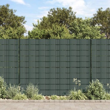 vidaXL Λωρίδα Απορρήτου από PVC 70x0,19 μ. Πράσινη