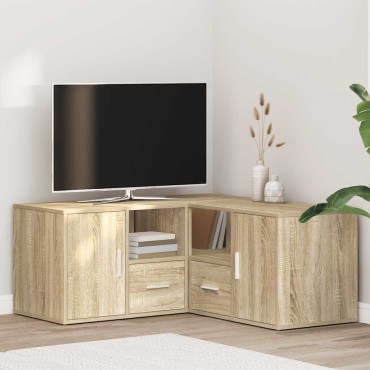 vidaXL Ντουλάπι Γωνιακό Sonoma Δρυς 160x40x45cm Επεξεργασμένο Ξύλο 1 τεμ.