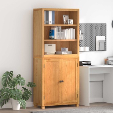 vidaXL Σετ Αποθηκευτικών Επίπλων 2 τεμ. Φυσικό 80x35x185 εκ