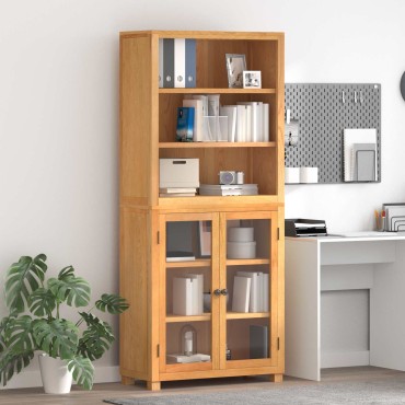 vidaXL Σετ Αποθηκευτικών Επίπλων 2 τεμ. Φυσικό 80x35x185 εκ