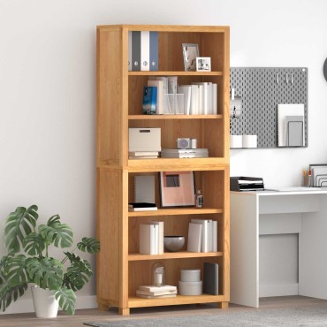 vidaXL Σετ Αποθηκευτικών Επίπλων 2 τεμ. Φυσικό 80x35x185 εκ