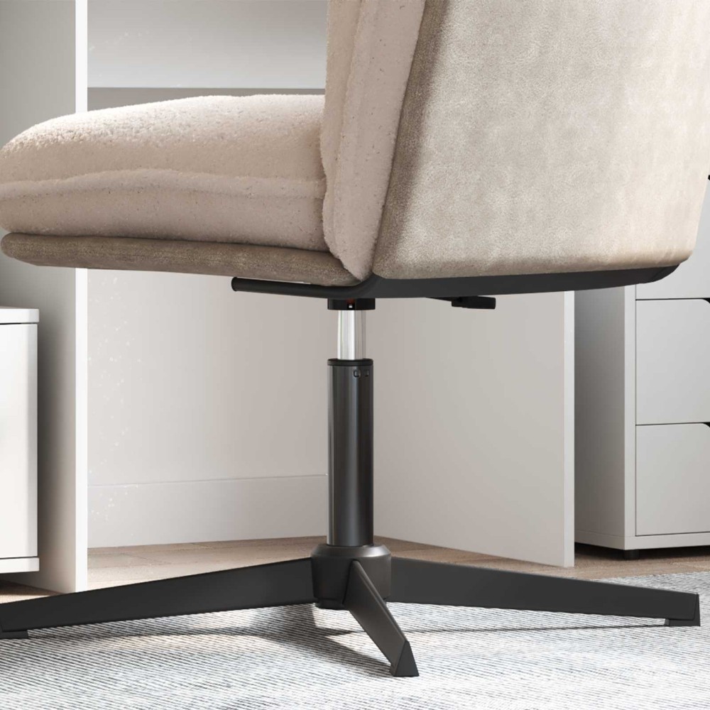 vidaXL Κύλινδρος Αερίου Καρέκλας Γραφείου Μαύρο 15,5 εκ Σίδερο